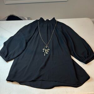 Women’s S Black Dress Blouse